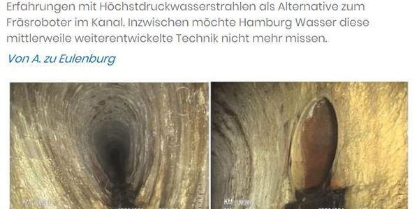 Rahmenvertrag mit HAMBURG WASSER