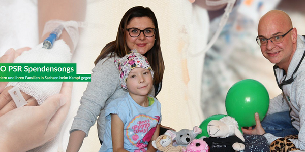 Spende für die Kinderkrebsforschung